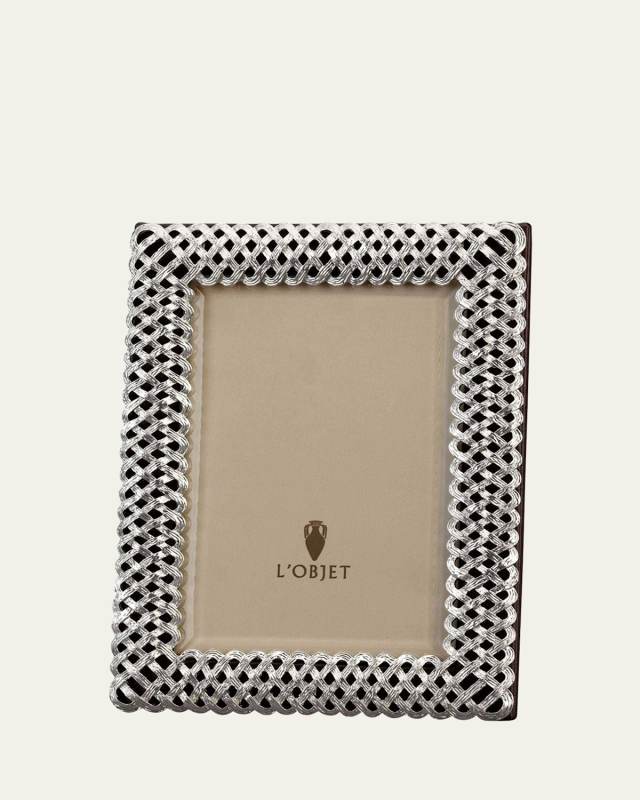 Platinum Braid 5" x 7" Picture Frame